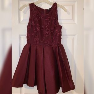 Burgundy Romper